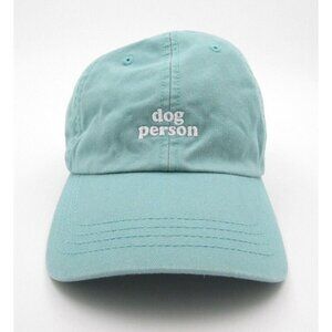 Women Dog Person Paws Animal Family Embroidered Adjustable Hat (B)
